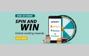 Amazon Stay At Home Spin and Win Quiz Answers Today